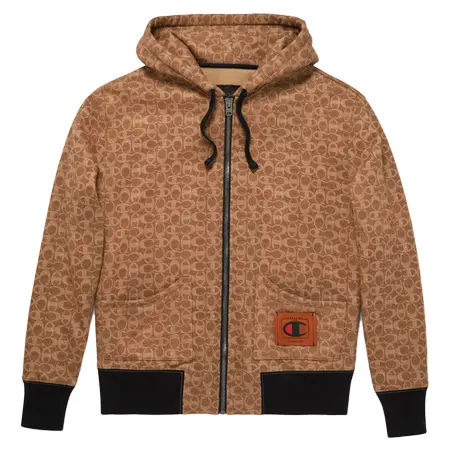 Champion(チャンピオン) COACH X CHAMPION スーパー フリース シグネチャー ジップ フーディー