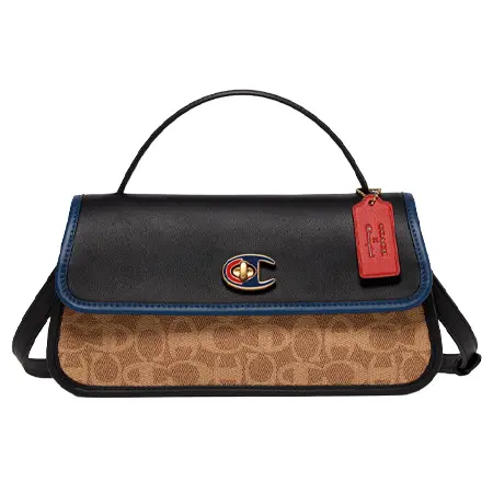 Champion(チャンピオン) COACH X CHAMPION ターンロック クラッチ シグネチャー キャンバス