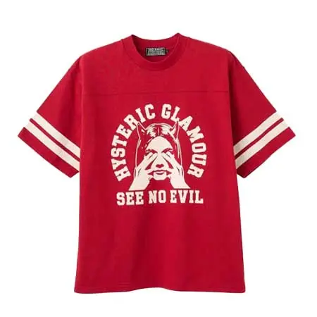 HYSTERIC GLAMOUR(ヒステリックグラマー) SEE NO EVIL Tシャツ 02261CT20