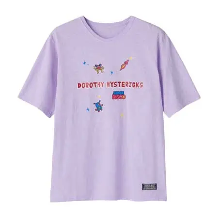 HYSTERIC GLAMOUR(ヒステリックグラマー) DOROTHY HENDRICKS/SPACE DISCO Tee 02261ZI62