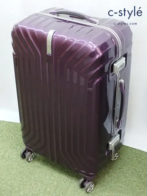 Samsonite サムソナイト キャリーケース パープル系 Tru-Frame スーツケース 68044