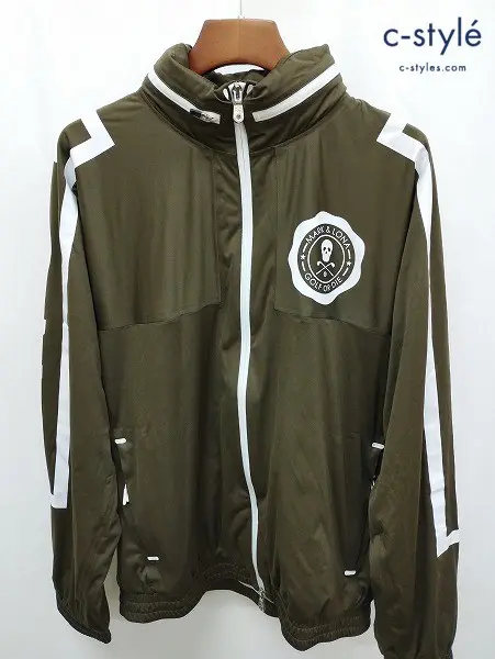 MARK&LONA ジャケット 50 カーキ系 フード収納 収納袋付 Element Hydro Tech Jacket MLM-4B-AL01