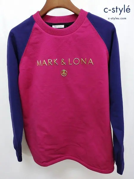 MARK&LONA マーク&ロナ ニット 50 マルチカラー トレーナー セーター MLM-1C-AB01