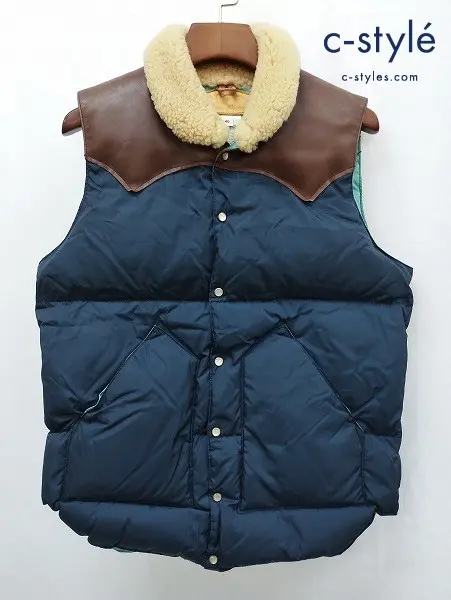 Rocky Mountain Featherbed ロッキーマウンテンフェザーベッド ダウンベスト 40 ネイビー 450-472-11