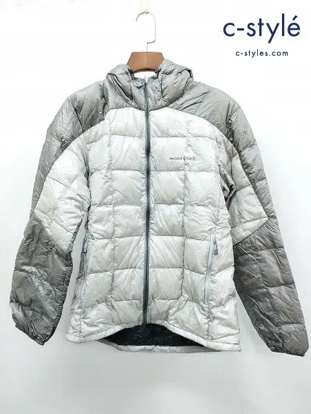 mont-bell モンベル ライトダウンジャケット L グレー系 Superior Down Parka 1101464