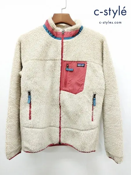 patagonia パタゴニア ボアジャケット XXL 16-18 アイボリー系 レトロX 65625 キッズ 男の子 女の子