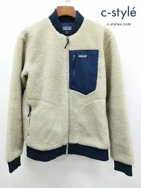 patagonia パタゴニア ボアジャケット M アイボリー系 レトロX ボマー 22830FA19