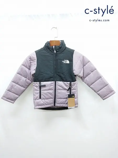 THE NORTH FACE ザノースフェイス ダウンジャケット XS パープル系 NF0A3NOP 508228 キッズ 男の子 女の子