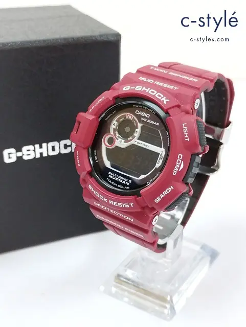 CASIO G-SHOCK カシオ ジーショック 腕時計 ブラック×レッド MASTER GW-9300RD 3280