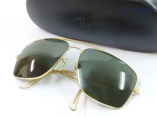 Ray-Ban レイバン サングラス 62□14 ゴールド EXPLORERII