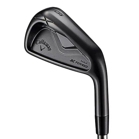 キャロウェイ(Callaway) ゴルフ X FORGED アイアン MAX BLACK[数量限定] 6-P