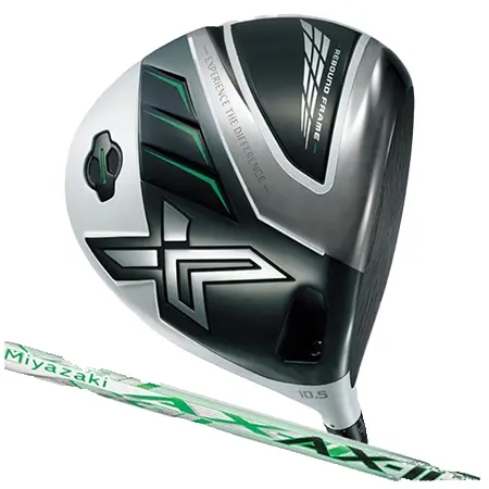 ダンロップ(Dunlop) ゴルフ ゼクシオ(XXIO) ドライバー X-eks マットホワイト Miyazaki AX-2 カーボンシャフト