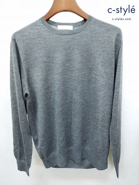 Cruciani クルチアーニ クルーネックニット 50 グレー カシミヤ100% イタリア製 CU489.G01