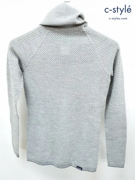 patagonia インナーパーカー XS グレー キャプリーンエアフーディ CapAirHoody 36505 レディース