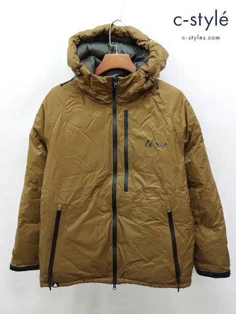NANGA×ANGLERS BIG JOHN ナンガ×アングラーズビッグジョン ダウンジャケット L ブラウン系