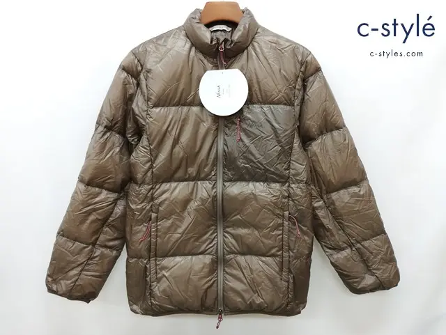 NANGA ナンガ ダウンジャケット M ブラウン系 MOUNTAIN LODGE DOWN JACKET NAG-F20-BL008