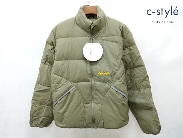 NANGA ナンガ ダウンジャケット L カーキ マゼノリッジ MAZENO RIDGE JACKET ND2441-1A404-C