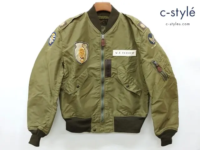 BUZZ RICKSON’S バズリクソンズ フライトジャケット 42 カーキ TYPE L-2 FLIGHT JACKET BR11130