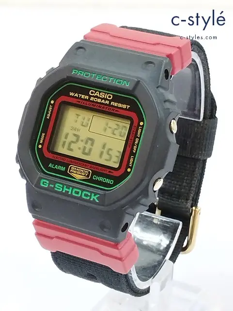 CASIO カシオ 腕時計 ブラック系 G-SHOCK DW5600THC クオーツ