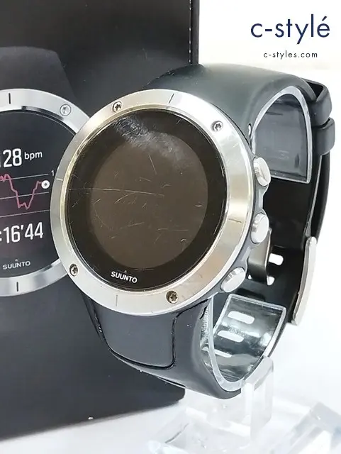 SUUNTO スント 腕時計 ブラック ランニングウォッチ SPARTAN TRAINER WRIST HR スマートウォッチ