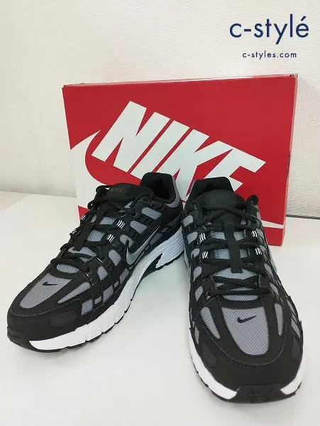 NIKE ナイキ スニーカー 27.5cm ブラック×グレー P-6000 CD6404-003