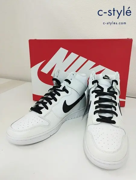 NIKE ナイキ スニーカー 28cm ホワイト ダンク ハイ レトロ DUNK HIGH RETRO DJ6189-101