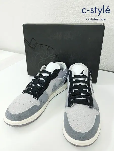 NIKE ナイキ スニーカー 27.5cm グレー系 エアジョーダン AIR JORDAN 1 LOW SE CRAFT DZ4135-002