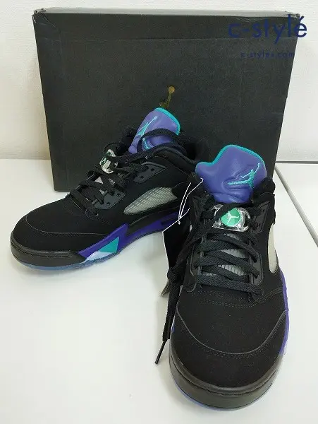 NIKE ナイキ スニーカー 27cm ブラック系 JORDAN V LOW GOLF CU4523-001