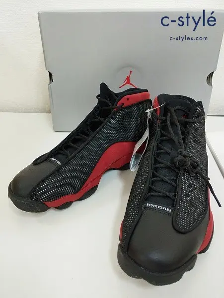 NIKE ナイキ スニーカー 28.5cm ブラック×レッド AIR JORDAN 13 RETRO 414571-004
