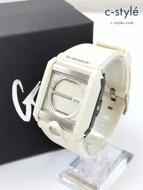 CASIO カシオ 腕時計 アイボリー系 G-SHOCK デジタル G-8100