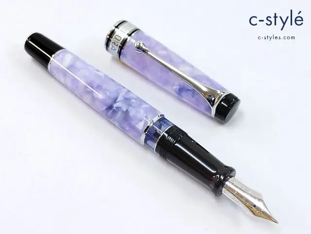 AURORA アウロラ 万年筆 パープル オプティマ365リッラ 2021年モデル 18K 306