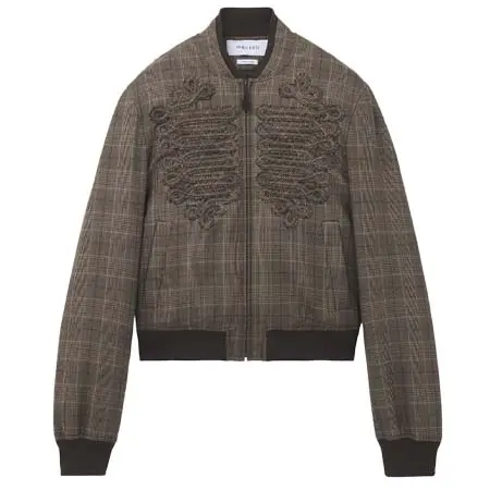 アレキサンダーマックイーン(ALEXANDER McQUEEN) アパレル(洋服) プリンス・オブ・ウェールズ チェック ボンバージャケット 873163QUAD72148