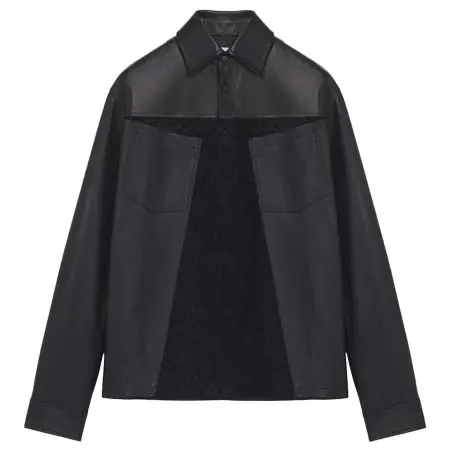 アレキサンダーマックイーン(ALEXANDER McQUEEN) アパレル(洋服) レザー オーバーシャツ 867883Q5ARS1000