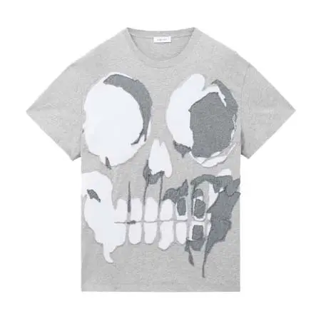 アレキサンダーマックイーン(ALEXANDER McQUEEN) アパレル(洋服) スカル アップリケ Tシャツ 873647QXAA81401