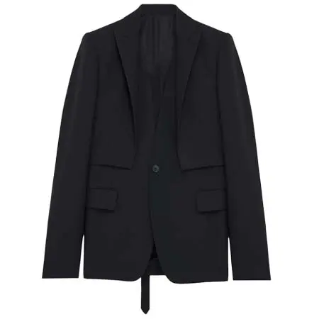 アレキサンダーマックイーン(ALEXANDER McQUEEN) アパレル(洋服) トロンプルイユ シングルブレストジャケット 852956QUAAE1000