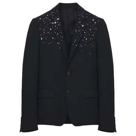 アレキサンダーマックイーン(ALEXANDER McQUEEN) アパレル(洋服) コンステレーション エンブロイダード シングルブレストジャケット 828639QVAAA1000