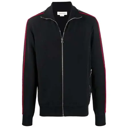 アレキサンダーマックイーン(ALEXANDER McQUEEN) アパレル(洋服) ロゴ付きジップスウェットシャツ