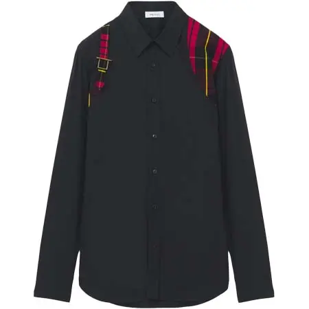 アレキサンダーマックイーン(ALEXANDER McQUEEN) アパレル(洋服) タータン ハーネス シャツ 856980QNAAD1000