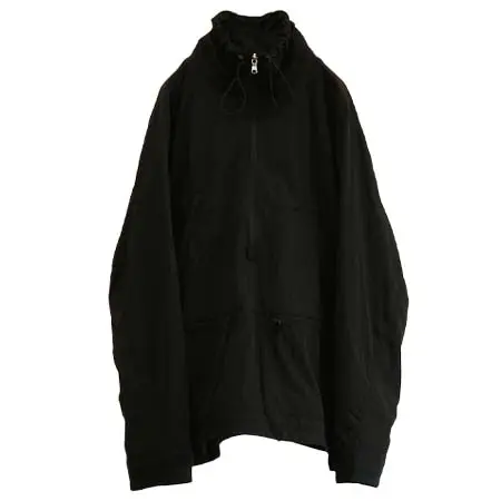アンセルム(ANCELLM) NYLON PULLOVER JACKET BLACK ANC-JK45