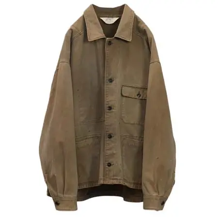 アンセルム(ANCELLM) CHINO SHIRT JACKET BEIGE ANC-SH81-A