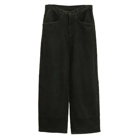 アンセルム(ANCELLM) C/R DUCK DOUBLEKNEE PANTS BLACK ANC-PT112