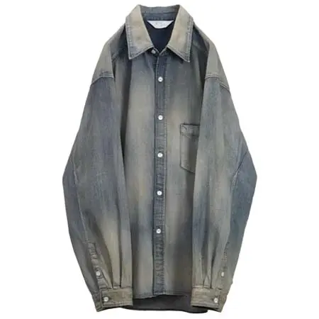 アンセルム(ANCELLM) DENIM DRESS SHIRT INDIGO ANC-STD-SH01-26SS