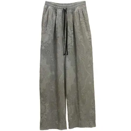 アンセルム(ANCELLM) AGING LACE DOUBLE PANEL SLACKS GRAY ANC-PT123