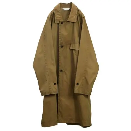 アンセルム(ANCELLM) SINGLE BREASTED COLLAR COAT BEIGE ANC-JK72
