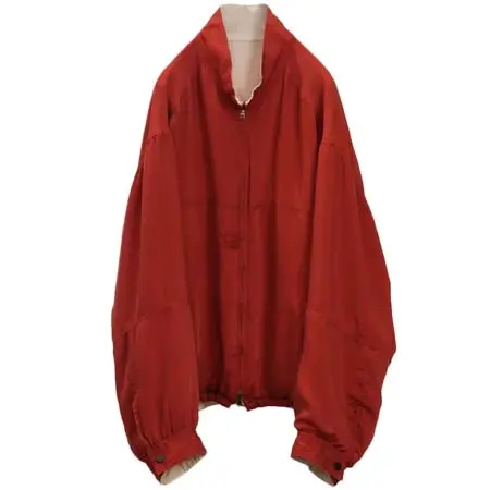 アンセルム(ANCELLM) CUPRO REVERSIBLE JACKET RED ANC-JK81