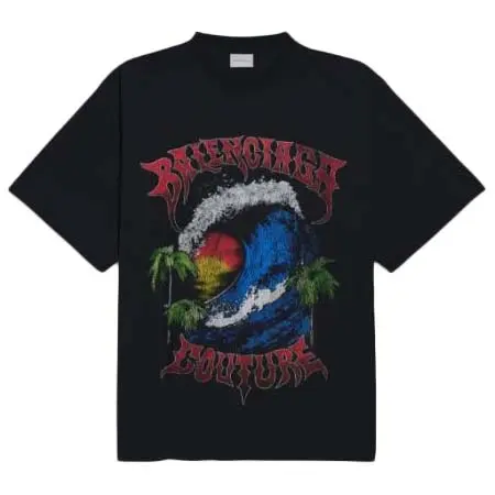 バレンシアガ(BALENCIAGA) アパレル(洋服) Vintage Surfer オーバーサイズ Tシャツ A001VVTUVP21000