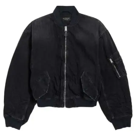バレンシアガ(BALENCIAGA) アパレル(洋服) Standard デニム Bomber 850058TTW671037