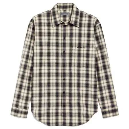 バレンシアガ(BALENCIAGA) アパレル(洋服) レギュラーフィット シャツ A001ZSTUM339040