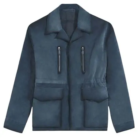 ベルルッティ(Berluti) アパレル(洋服) レザーパティーヌ トラベルジャケット スエード カーフレザー R28LFL25-001