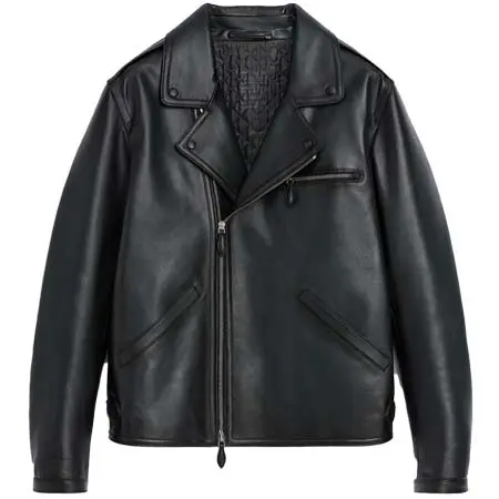 ベルルッティ(Berluti) アパレル(洋服) レザーパティーヌ アンジュール ライダースジャケット カーフレザー